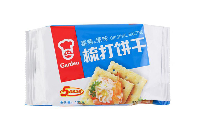 GARDEN ORIGINAL SALTINE SODA BISCUITS 105G